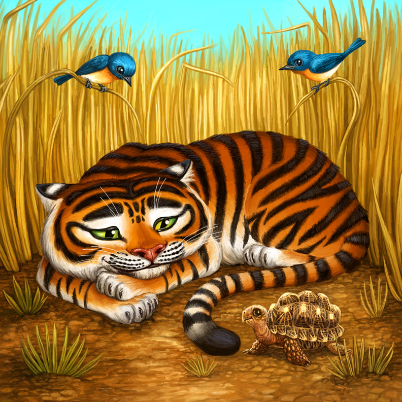 Bengal Tiger Stripes — RaeCulverSeamless